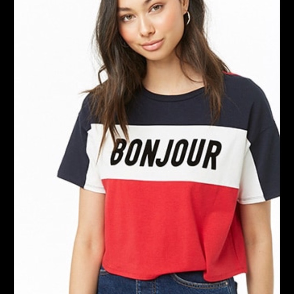 🌸 F21 CROP TOP